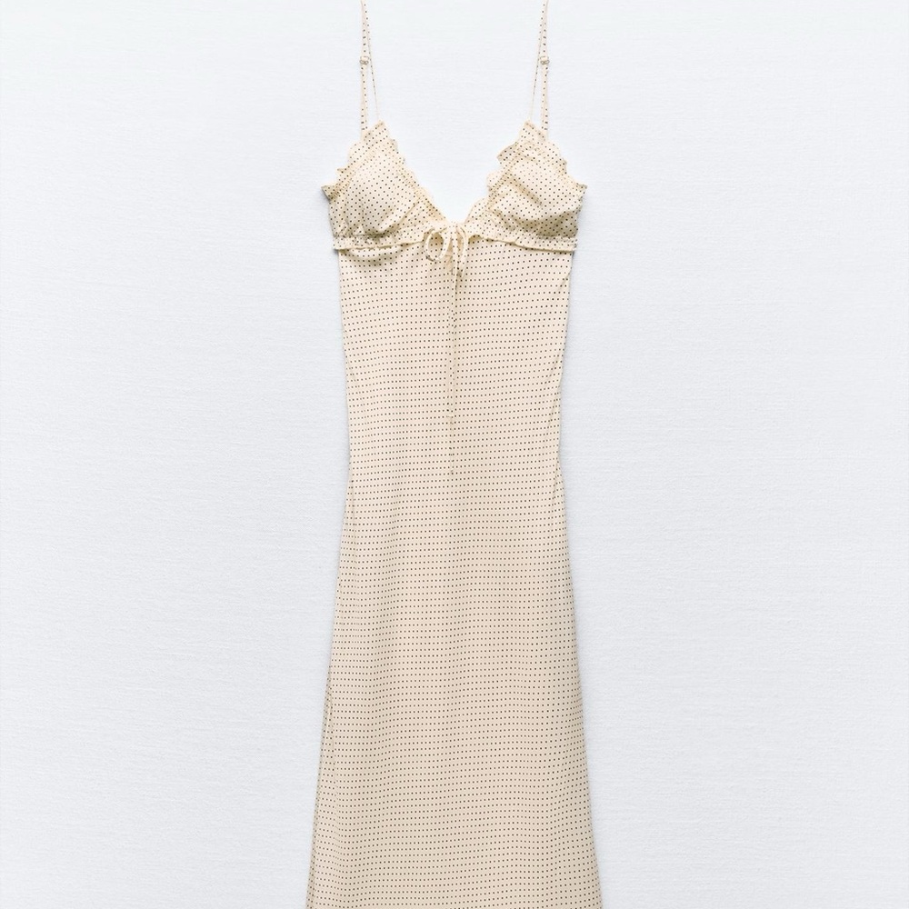 Satin Effect Zara Dress
